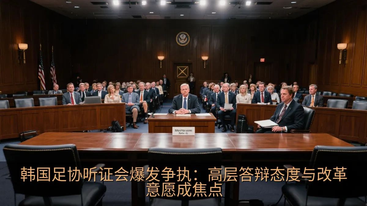 韩国足协听证会爆发争执：高层答辩态度与改革意愿成焦点